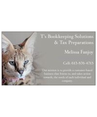 T’s Bookkeeping Solutions & Tax Preparations